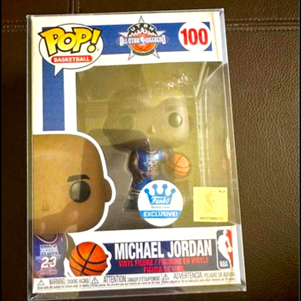 Funko Pop! Michael Jordan #100 NBA All Star Weekend With protector
